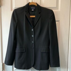 Ann Taylor Women's Black Blazer size 2 poly blend